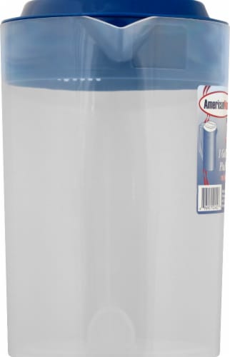 AmericanMaid® Plastic Pitcher - Blue Perspective: left