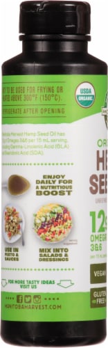 Manitoba Harvest Organic Hemp Seed Oil Perspective: left