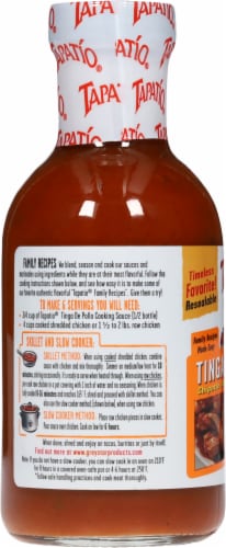 Tapatio® Tinga De Pollo Chipotle Adobo Cooking Sauce Perspective: left