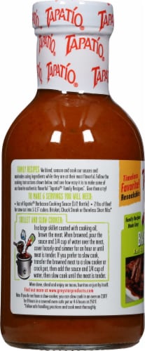 Tapatio® Barbacoa Red Chile Cooking Sauce Perspective: left