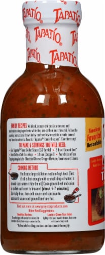 Tapatio® Classic Spicy Taco Skillet Sauce Perspective: left
