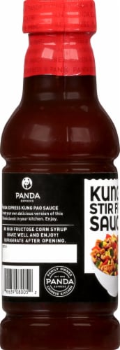 Panda Express Kung Pao Sauce Perspective: left