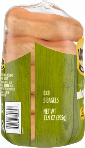 Udi's® Gluten Free Whole Grain Bagels Perspective: left
