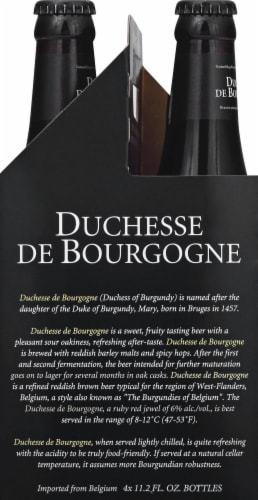 Belgian Family Brewers Duchesse De Bourgogne Belgium Beer Perspective: left