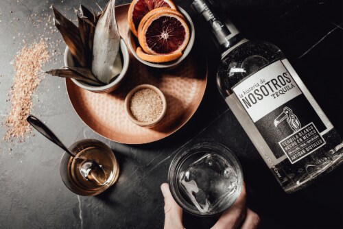Nosotros™ Blanco Tequila Perspective: left