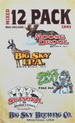 Big Sky Brewing Co.® Campfire Cans Beer Mixed Pack Perspective: left