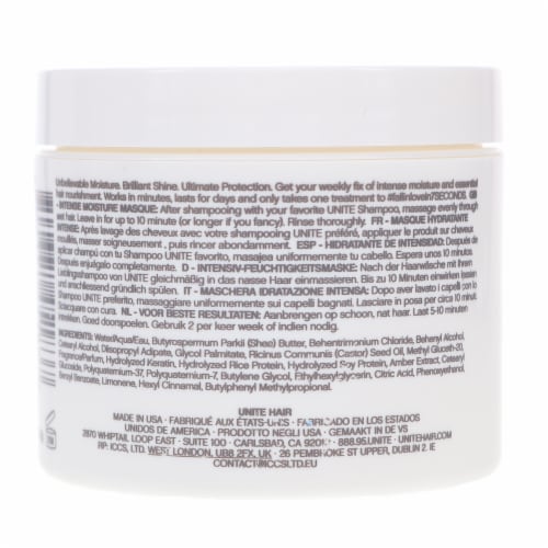 Unite 7 Seconds Masque Hair Treatment Perspective: left