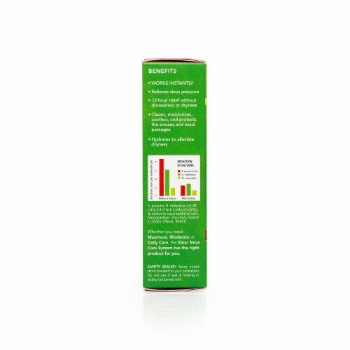 Xlear® 12 Hour Nasal Decongestant Perspective: left