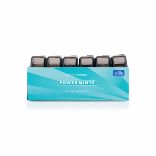 Spry Extra Strong Natural Wintergreen PowerMints Perspective: left