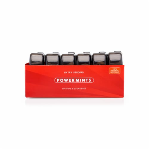 Spry Extra Strong Natural Cinnamon PowerMints Perspective: left