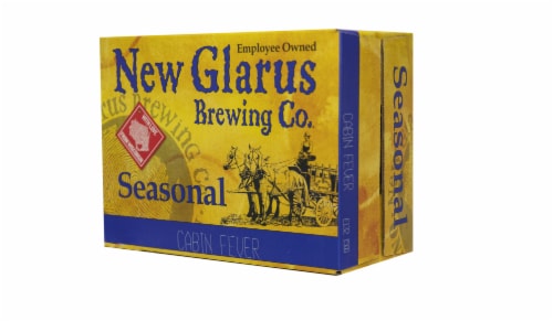 New Glarus Brewing Co® Cabin Fever Seasonal Craft Beer Perspective: left