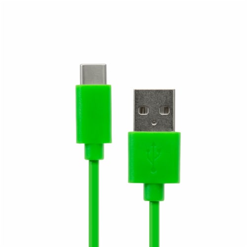 CELLCandy Type C Cable 2.0 - Green Perspective: left