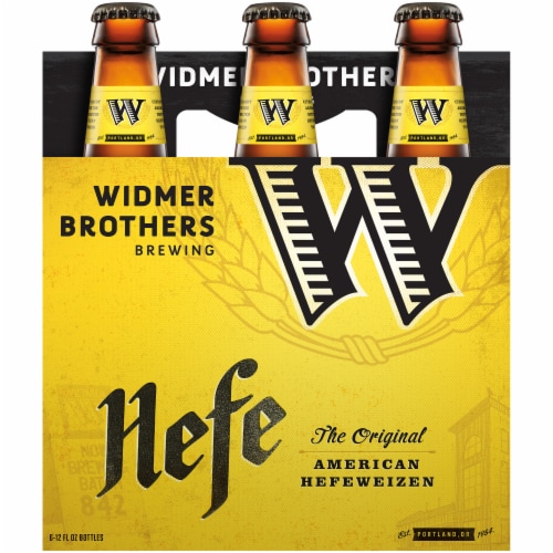 Widmer Brothers Brewing Hefeweizen Perspective: left
