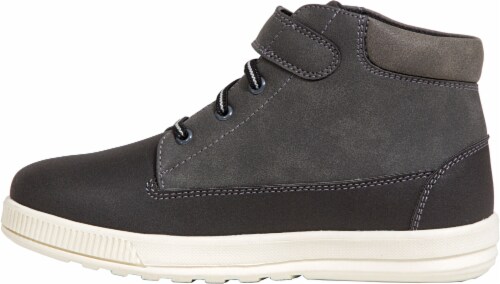 Deer Stags Niles High-Top Boys' Boots - Black/Gray Perspective: left