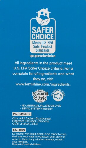 Lemi Shine® Dishwasher Cleaner Perspective: left