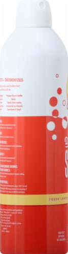 Lemi Shine Multi-Purpose Disinfecting Aerosol Lemon Spray Perspective: left