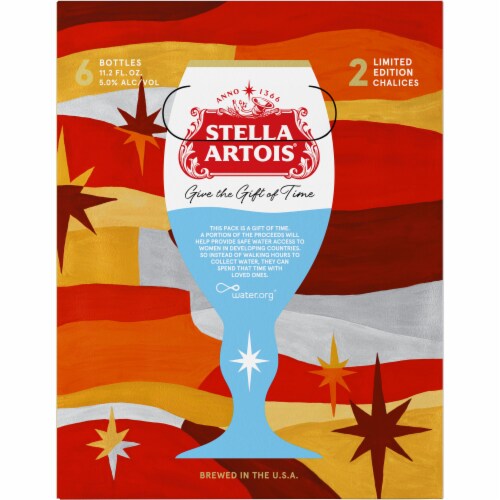 Stella Artois® Lager Beer Perspective: left