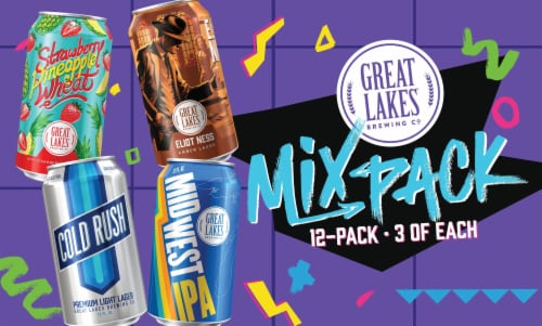 Great Lakes Mix Pack 12-pack Can Perspective: left
