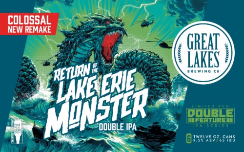 Great Lakes Chillwave Double IPA Perspective: left
