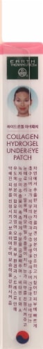 Earth Therapeutics Collagen Hydrogel Under-Eye Patch Perspective: left