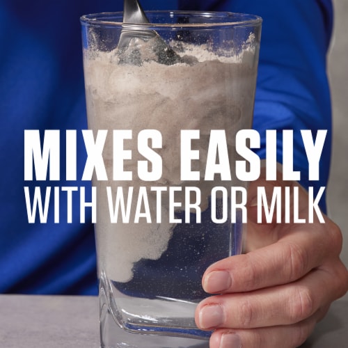 Dymatize® ISO 100® Hydrolyzed Birthday Cake Pebbles™ Protein Powder Perspective: left