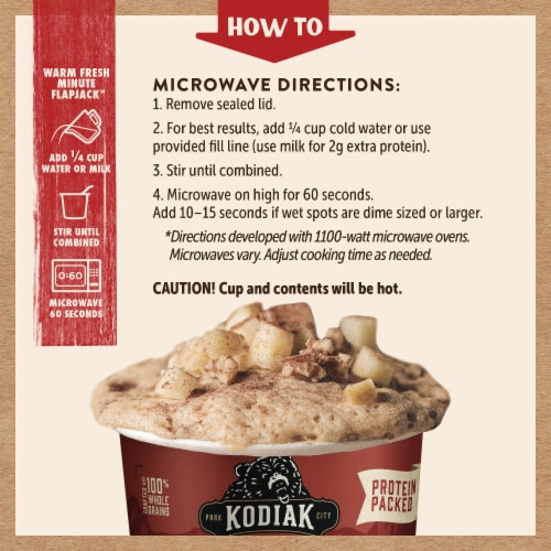 Kodiak Cakes Flapjack Unleashed Buttermilk & Maple Pancake Cup, 2.15 Oz