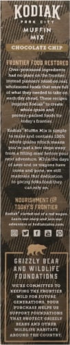 Kodiak Cakes - Protein-Packed Muffin Mix Chocolate Chip - 14 Oz. Perspective: left