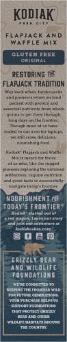 Kodiak® Gluten Free Frontier Oat Flapjack & Waffle Mix Perspective: left