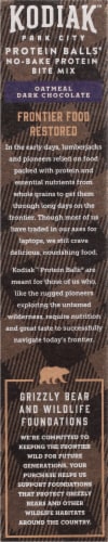 Kodiak Cakes® Dark Chocolate Protein Balls™ Mix Perspective: left