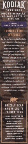 Kodiak Cakes® Dark Chocolate Protein Balls™ Mix Perspective: left
