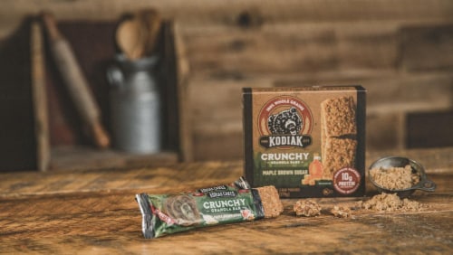 Kodiak Cakes Maple Brown Sugar Crunchy Granola Nutrition Bars