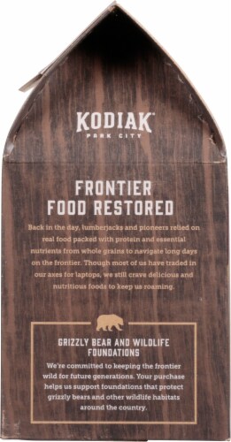 Kodiak Thin & Crispy Chocolate Chip Cookies with 5g Protein Perspective: left