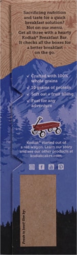 Kodiak® Baked Blueberry Oat Breakfast Bars Perspective: left