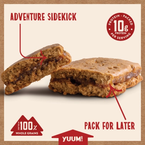 Kodiak® Cinnamon Oat & Apple Breakfast Bars Perspective: left