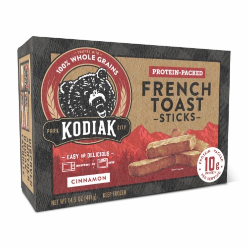 Kodiak® Protein-Packed Cinnamon French Toast Sticks Perspective: left