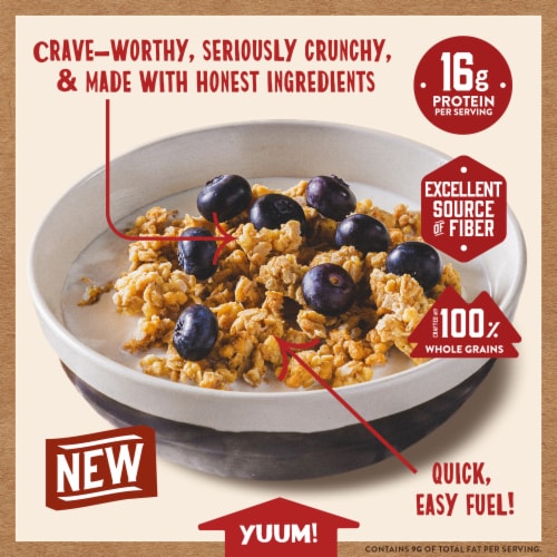 Kodiak® Honey Oat Protein Granola Perspective: left