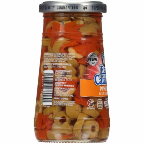 Early California Pimiento Sliced Green Olives Perspective: left