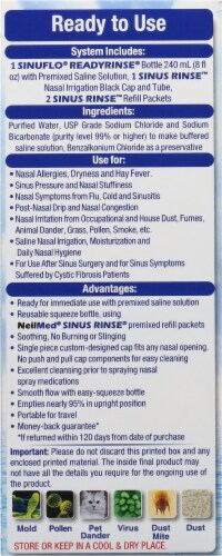NeilMed Sinuflo Ready Rinse Perspective: left