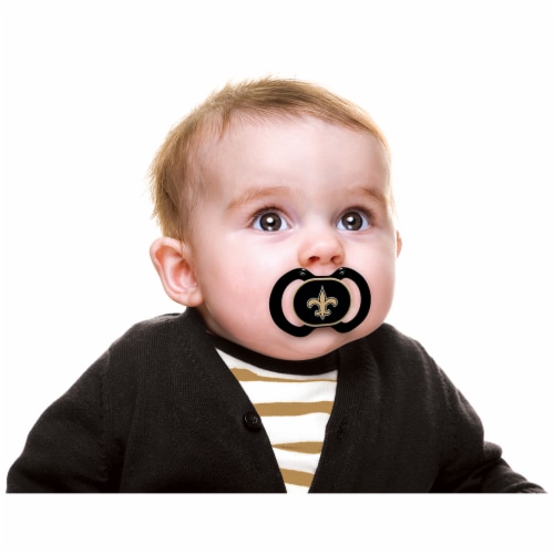 New Orleans Saints Pacifiers Perspective: left