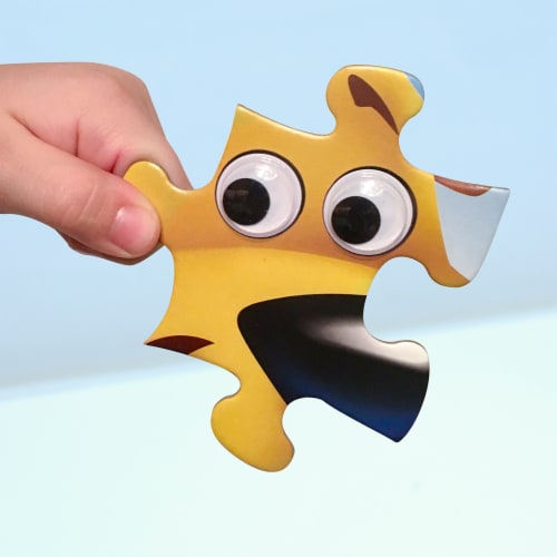 Googly Eyes - Farm Animals 48 Piece Puzzle Perspective: left