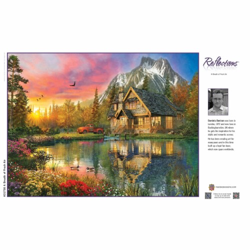 MasterPieces 750 Piece Jigsaw Puzzle For Adults, Family, Or Kids - A Breath of Fresh Air - Perspective: left