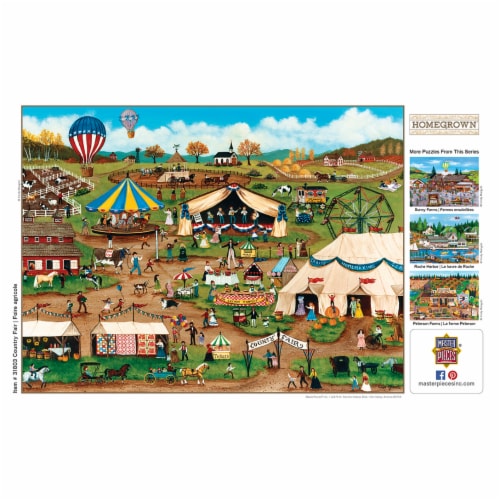 MasterPieces Homegrown Country Fair Puzzle Perspective: left