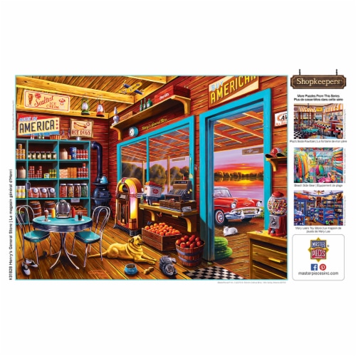 MasterPieces® Shopkeepers™ Henry's General Store Puzzle Perspective: left