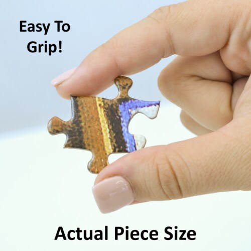MasterPieces® Glow in the Dark Hidden Images™ Afternoon at the Park Jigsaw Puzzle Perspective: left