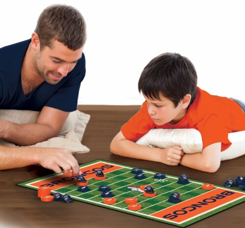 NFL® Denver Broncos Checkers Board Game Perspective: left