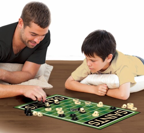 New Orleans Saints Checkers Perspective: left