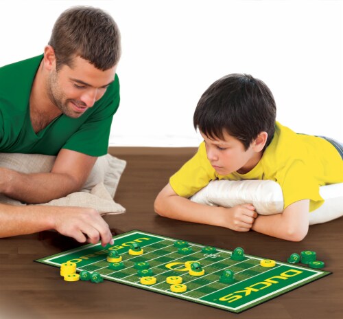 MasterPieces NCAA Univeristy of Oregon® Checkers Game Set Perspective: left