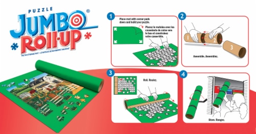 Masterpieces M50530 Jumbo Puzzle Roll-Up Perspective: left