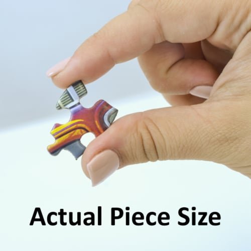 Master Pieces Around the Lake Jigsaw Puzzle Perspective: left