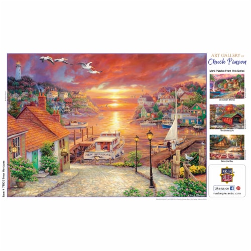 MasterPieces® Art Gallery of Chuck Pinson New Horizons Puzzle Perspective: left